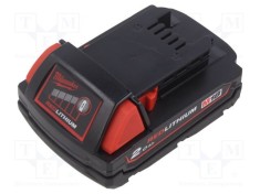 Acumulator Milwaukee Li-Ion 18V 2Ah pentru scule electrice