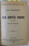 COLEGAT DE 5 CARTI de IVAN TURGHENIEFF , 1909 -1910