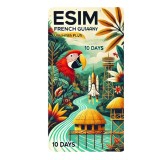 eSIM French Guiana, Unlimited Plus, 10 Days