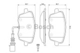 Set placute frana,frana disc SKODA FABIA I Limuzina (6Y3) (1999 - 2007) BOSCH 0 986 494 105