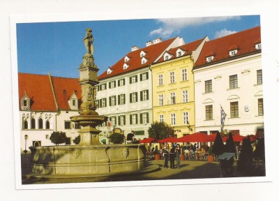 FA60-Carte Postala- SLOVACIA - Bratislava, Main Square, necirculata foto