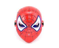 Masca Spiderman - Jucarie pentru copii cu lumini foto