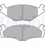 DELPHI LP979 set placute frana,frana disc