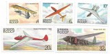 URSS - Istoria planoarelor sovietice, 1982 - serie neobliterata