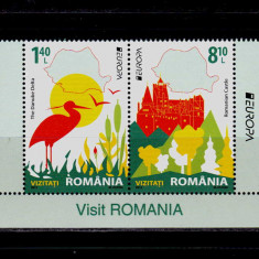 RO 2012 ,LP 1938 "Europa-Vizitati Romania" , serie cu punte (TI sau TII !!! )MNH
