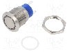 Intrerupator anti-vandalism, ON-ON, &Oslash;19mm, C&amp;K, ATP19-SL1-324-B0SE-03Q