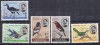 DB1 Fauna Africana Pasari 1962 Etiopia Ethiopia 5 v. MNH, Nestampilat