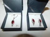 Set nou Preciosa Bohemia, Cercei , pandant si lantisor , cristale