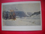 HOPCT 23779 IARNA IN URALI 1954 - B M VITOMSKI- --RUSIA--MUZEE - CP PICTURA --NECIRCULATA