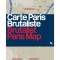 Brutalist Paris Map