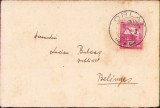 A2489N Plic cu timbru 10 fill&eacute;r circulat Orlat-Beiuș, 1912, adresat militantului rom&acirc;n pentru drepturi naționale Lucian Bolcaș