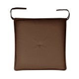Perna pentru scaun, 38x38 cm, rezistenta la apa, Maro, Poliester, ATU-085893, Oem
