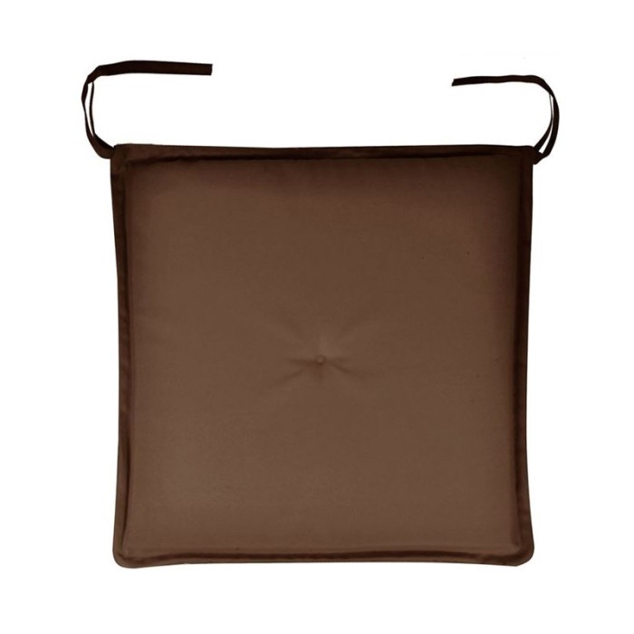 Perna pentru scaun, 38x38 cm, rezistenta la apa, Maro, Poliester, ATU-085893