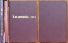 Suer , Testamentul meu , 1916 , prefata de Col. Sturdza , tradatorul de razboi foto
