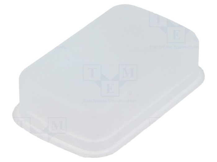 Capac transparent silicon &Oslash;22mm