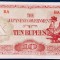 BURMA -OCUPATIA JAPONEZĂ -1942/44.10RUPEES-P16a-XF++