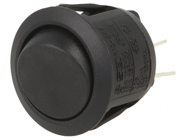 Comutator ROCKER DPST ON-OFF 10A/28VDC Negru