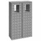 Gossi stalpi tip cos gabion, 2 buc., 40x40x140 cm, fier