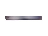 Ornament bara protectie, spoiler Jeep Grand Cherokee (Wl), 2021-, model: fara Overland, montare fata, negru; cu gaura pentru bara remorcare, RapidAut