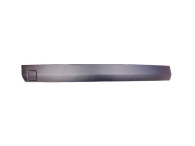 Ornament bara protectie, spoiler Jeep Grand Cherokee (Wl), 2021-, model: fara Overland, montare fata, negru; cu gaura pentru bara remorcare, RapidAut foto