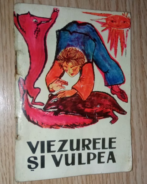 Carte veche povesti - Viezurele si vulpea -1964