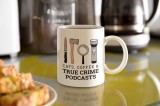 Cana alba personalizata Cats, Coffee &amp; True Crime Podcasts, INOVATIX&reg;. 330ml, Oem