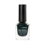 Vopsea de unghii Korres cu efect de gel (nr. 89) Verde catifelat (11ml)