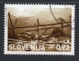 SLOVENIA 2008 WW I, Soldat, stampilat, uzat