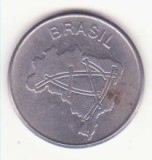 Brazilia 10 cruzeiros 1980 - harta Braziliei