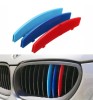 Set Embleme Ornament Grila BMW E90 2003-2008 Plastic ABS, 3 Culori