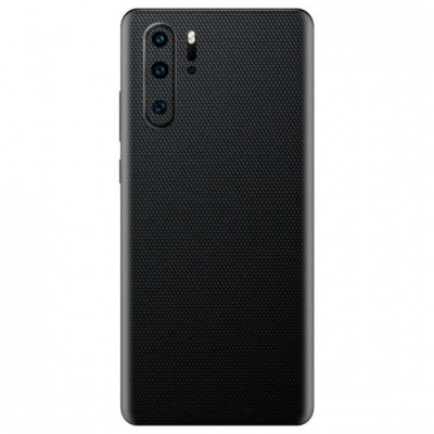Set Folii Skin Acoperire 360 Compatibile cu Huawei P30 Pro (Set 2) - ApcGsm Wraps Matrix Black foto
