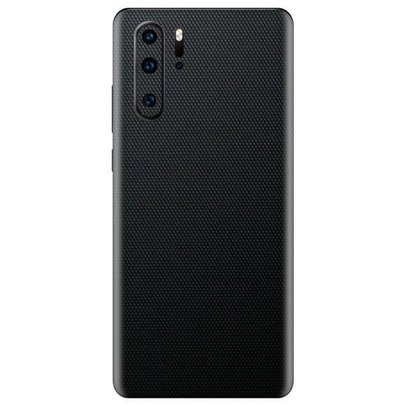 Set Folii Skin Acoperire 360 Compatibile cu Huawei P30 Pro (Set 2) - ApcGsm Wraps Matrix Black