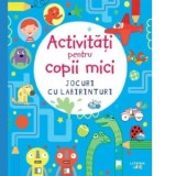 Activitati pentru copii mici. Jocuri cu labirinturi - Roxana Aneculaesei