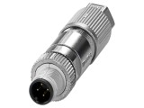 Conector M12 mufă 4 pini, drept, IP65, 48V