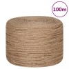 Funie de iuta 100 m lungime, 8 mm grosime