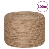 Funie de iuta 100 m lungime, 8 mm grosime