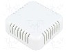 Carcasa ABS, 60mmx60mmx20mm, HAMMOND - 1551V3GY