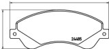 Placute frana fata Ford Transit Bus, 04.2006-, marca SRLine S70-0385