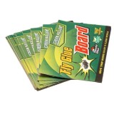 Capcana adeziva pentru muste si insecte, set 15 bucati, tip carte, fara miros, reutilizabila, adeziv puternic, interior si exterior