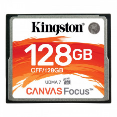 Card Kingston Compact Flash Canvas Focus 128GB foto