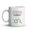 Cana alba personalizata profesoara de chimie, INOVATIX&reg;. 330ml