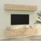 Dulapuri TV de perete, 4 buc, stejar sonoma, 100x30x30 cm GartenMobel Dekor
