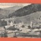 AMS @- CARTE POSTALA MANASTIREA PUTNA, BUCOVINA, ZIDITA DE STEFAN CEL MARE, 1933, cu PERFORATII
