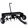 Scarificator de gazon pentru masina de tuns iarba ride-on 102cm