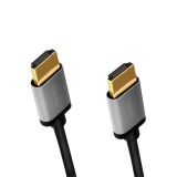 CABLU video LOGILINK, HDMI (T) la HDMI (T) 2.0, 3m, conectori auriti, rezolutie maxima 4K (3840 x 2160) la 60 Hz, plastic, dublu ecranaj, CCS, negru,
