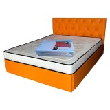 Saltea cu spuma, Venus Eco Memory 180x200x17cm, cu spuma poliuretanica, memory foam 2 cm, fermitate mediu spre tare, Saltsib
