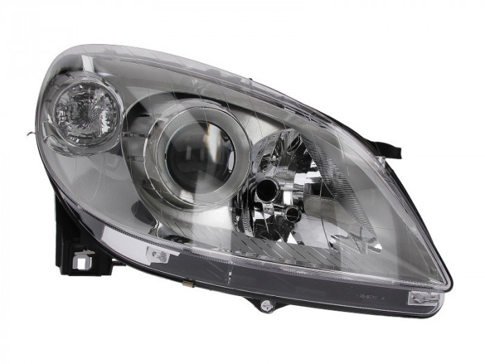 Far Mercedes Clasa B (W245) 03.2008-06.2011 AL Automotive lighting partea Dreapta, tip bec H7+H7, reglaj pneumatic