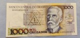 Brazilia / Brasil - 1 Cruzado Novo overprinted 1000 Cruzados ND sB035