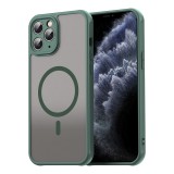 Husa iPhone 11 Pro Asteroid GSM HaloFrost II MagSafe, verde