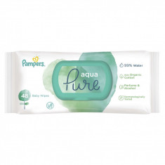 Servetele umede Pampers Aqua Pure 48buc foto